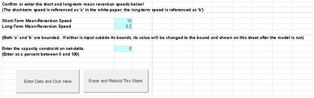 Worksheet Parameters